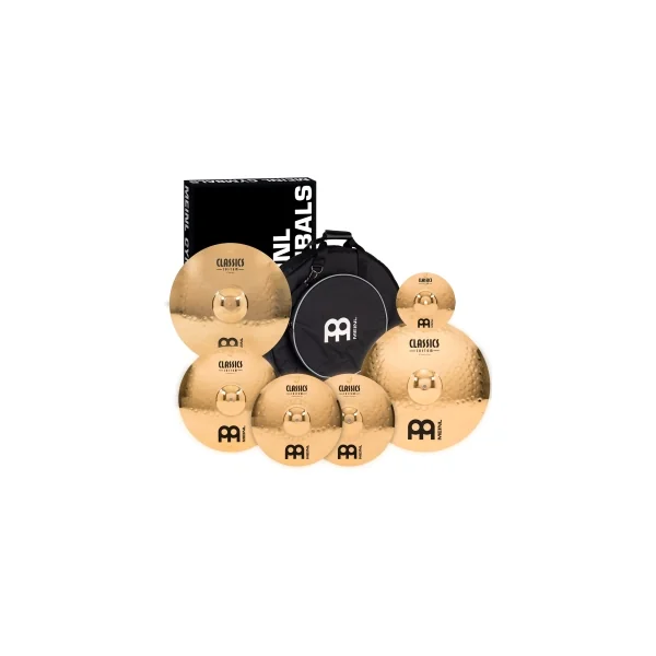 MEINL Classic Custom Medium Pack 5pcs + Housse
