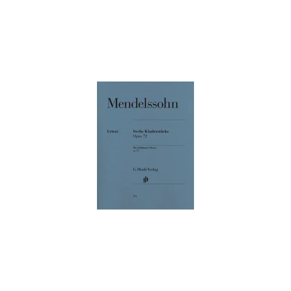 Mendelssohn F. Kinderstucke OP 72 Piano