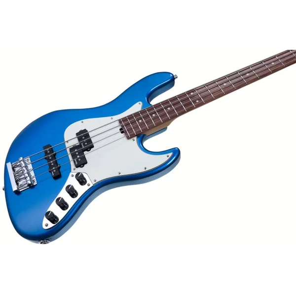 MetroExpress 21-Fret Hybrid P/J Bass V2 4-String (PF) - ocean blue metallic