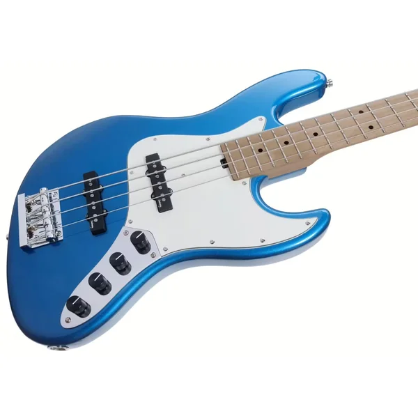 MetroExpress 21-Fret Vintage J/J Bass V2 4-String (MN) - ocean blue metallic