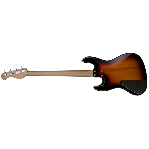MetroExpress 21-Fret Vintage J/J Bass V2 4-String (MN) - tobacco sunburst transparent