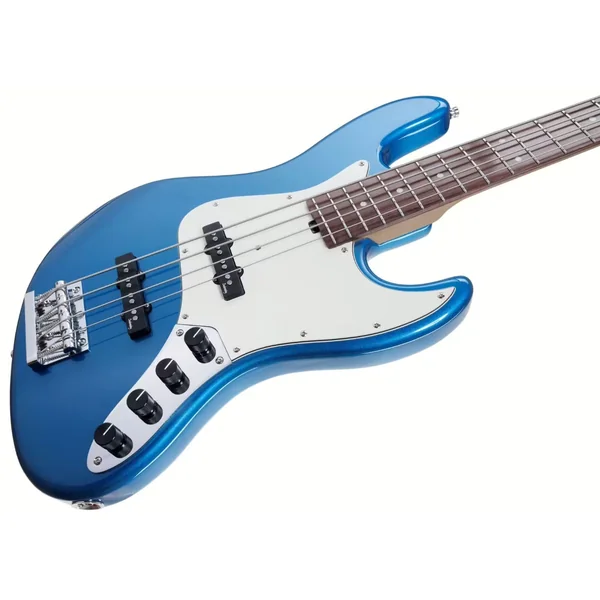 MetroExpress 21-Fret Vintage J/J Bass V2 4-String (PF) - ocean blue metallic