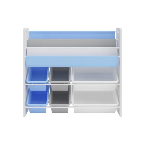 Meuble Rangement Jouets 6 Bacs Thème Koala Meuble Enfant Bibliothèque Enfant