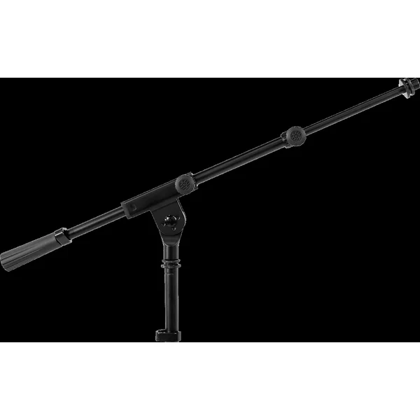 Microphone stand on tripod