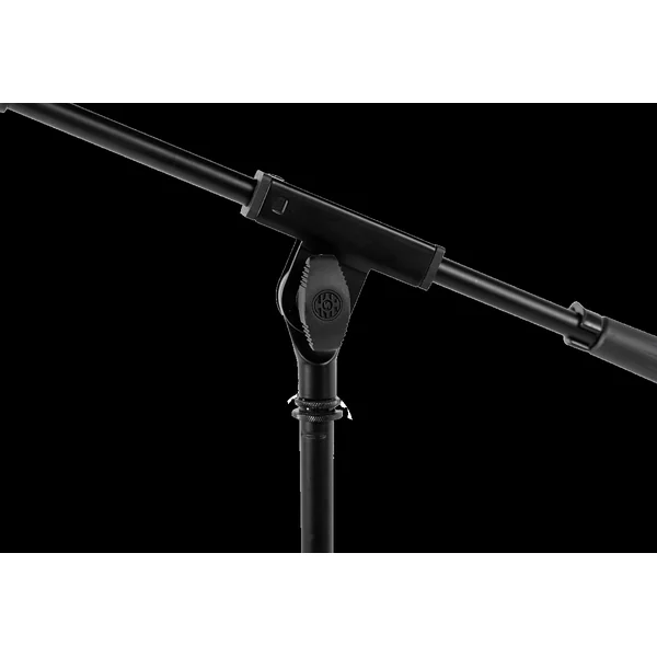 Microphone stand on tripod
