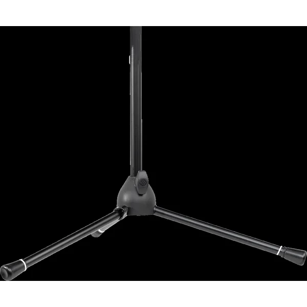 Microphone stand with ergonomic handle