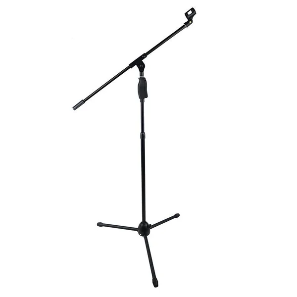 Mikrofonstativ med boom arm – justerbar 139–200 cm