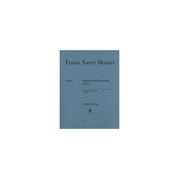 Mozart F.x. Complete Piano Works Vol 2