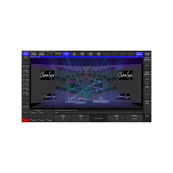 MQ500M+ MagicQ Chamsys - Console d'éclairage Stadium 400 univers