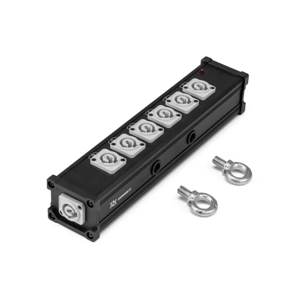 Multiprise Powercon 1 vers 7 avec insert M10