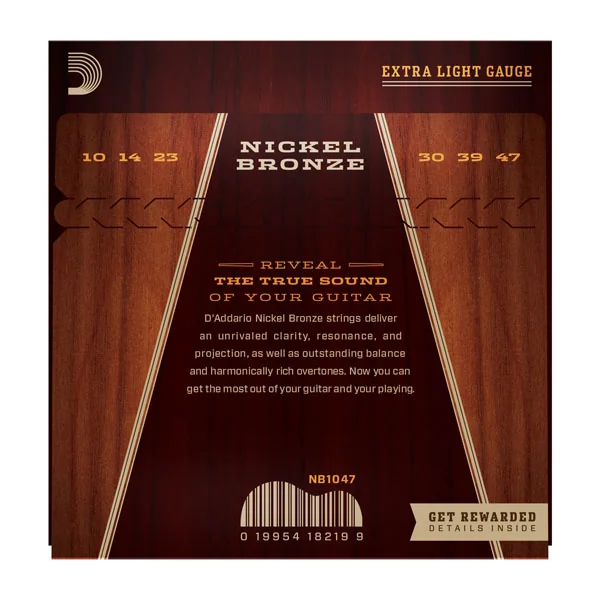 NB1047 Acoustic Nickel Bronze Set 10-47