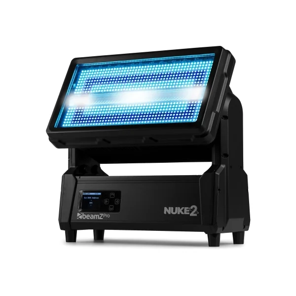NUKE2 BeamZ Pro – Blinder et Stroboscape motorisé 960W