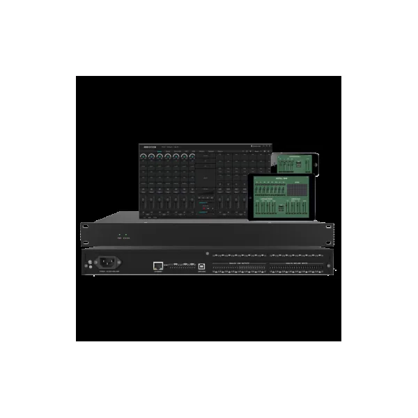 OPTIMUS MXD-88 – Matrice audio professionnelle 8 entrées / 8 sorties avec DSP