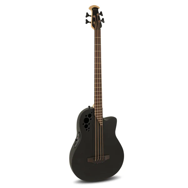 Ovation E-Acoustic Bass Elite TX Mid Cutaway - Black Textured (B778TX-5-G)
