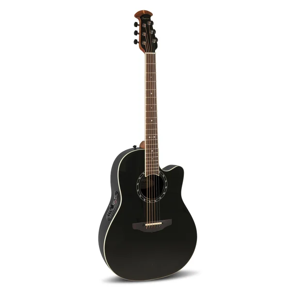 Ovation E-Acoustic Guitar Standard Balladeer Deep Contour Cutaway - Black (2771AX-5-G)