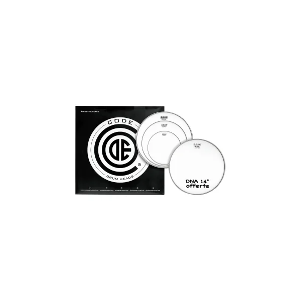 Pack CODE Generator 10"/12"/14" Coated + Dna 14" Coated