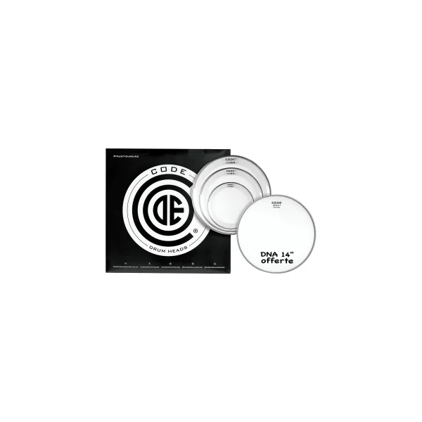 Pack CODE Reso Ring 10"/12"/16" Clear + Dna 14" Coated