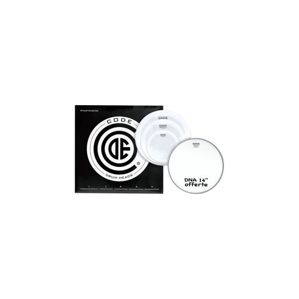 Pack CODE Signal 12"/13"/16" Smooth + Dna 14" Coated