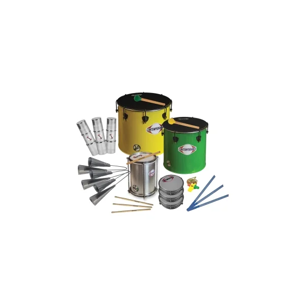 Pack Percussions Contemporanea Nesting Samba - 13 Pieces