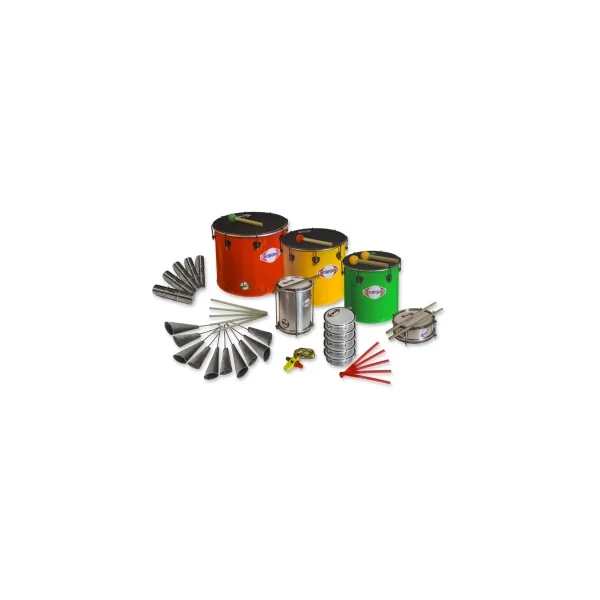 Pack Percussions Contemporanea Nesting Samba - 21 Pieces