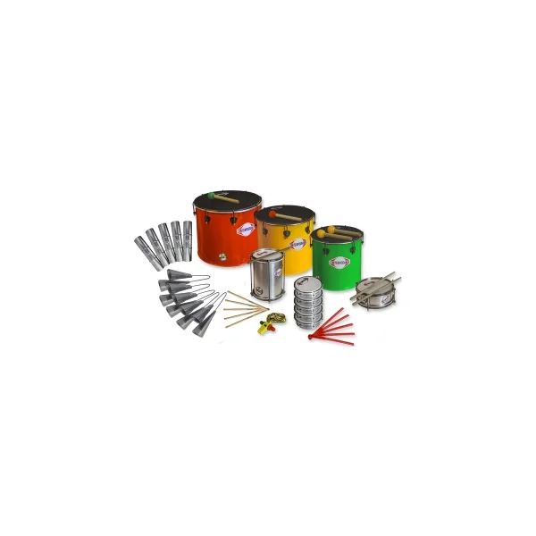 Pack Percussions Contemporanea Nesting Samba - 21 Pieces