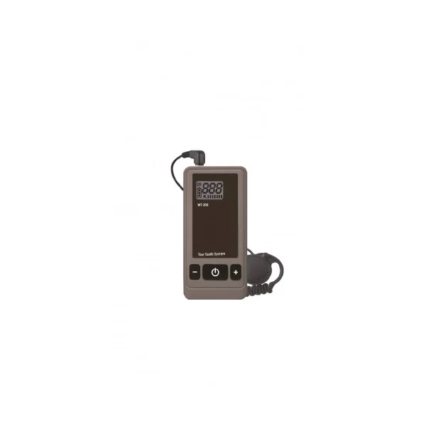 Pack Système de Visites Guidées : 1 Émetteur, 34 Récepteurs et 1 Valise de Charge WT-200 Rondson