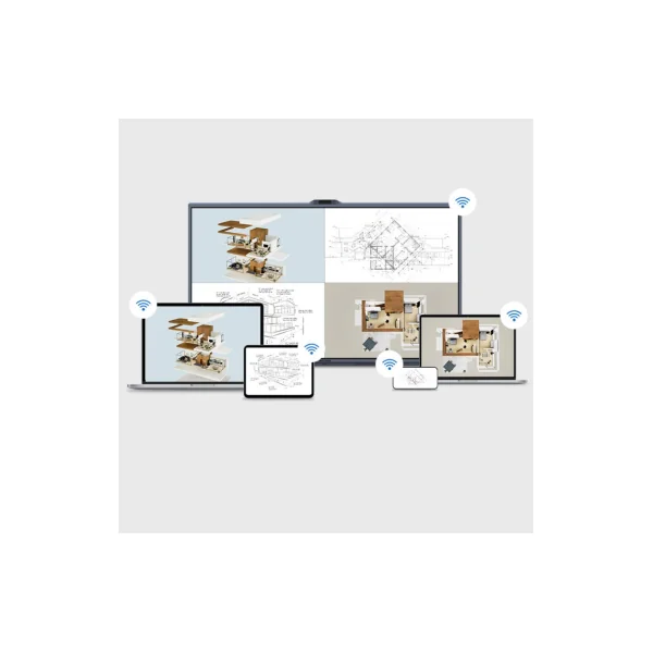 Pack Visioconférence Huddle Room 4-6 personnes – Écran tout-en-un MAXHUB V5550 55” Windows 11 Pro