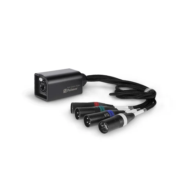 Palmer AoC Loom XLRm - Câble Audio over Cat de etherCON vers 4 x XLR mâle