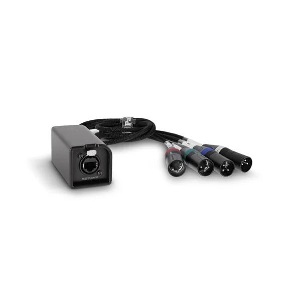 Palmer AoC Loom XLRm - Câble Audio over Cat de etherCON vers 4 x XLR mâle