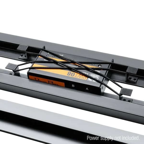 Palmer PEDALBAY® 60 - Pedalboard léger et réglable avec softcase de protection, 60 cm