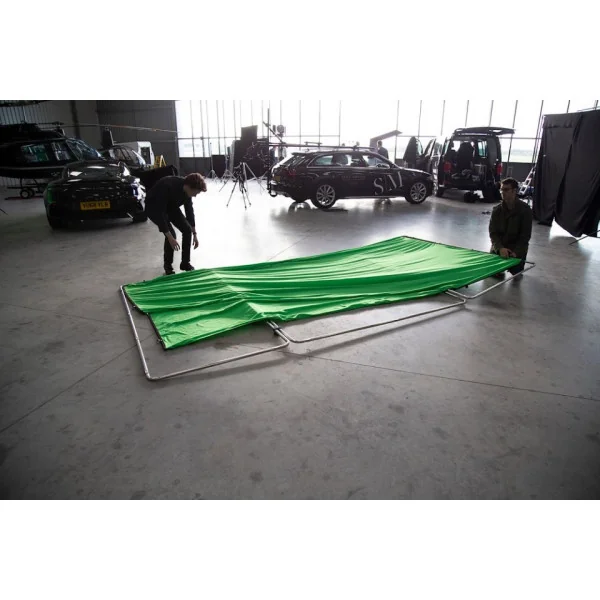 Panaramic Background Chroma Key Green 4m