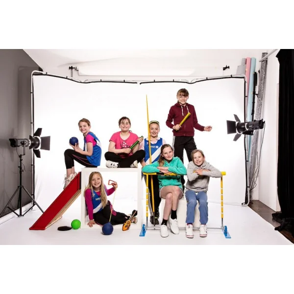 Panoramic Background White 4m