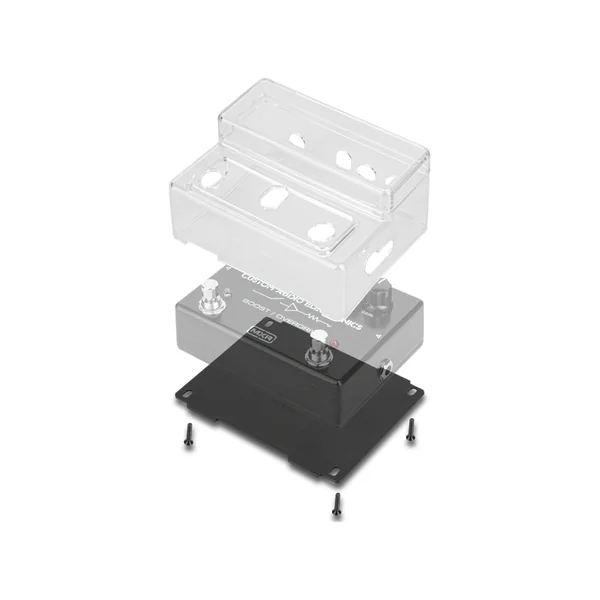 PedalSafe Type D1 for wide pedal with one row of knobs (MXR, Keeley, Electro Harmonix)