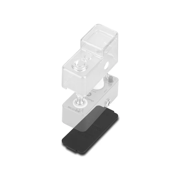 PedalSafe Type K1 for Mooer Micro Series pedals with a large knob