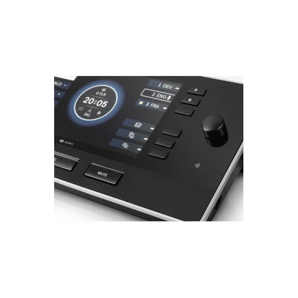 Poste d’interprète Bosch DICENTIS DCNM-IDESK – Pupitre d’interprétation professionnel (sans microphone)