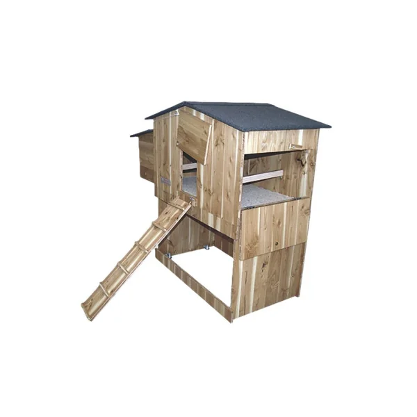 Poulailler 6 Poules Mika Douglas 19 mm Abri Poules Volaille Sans Enclos