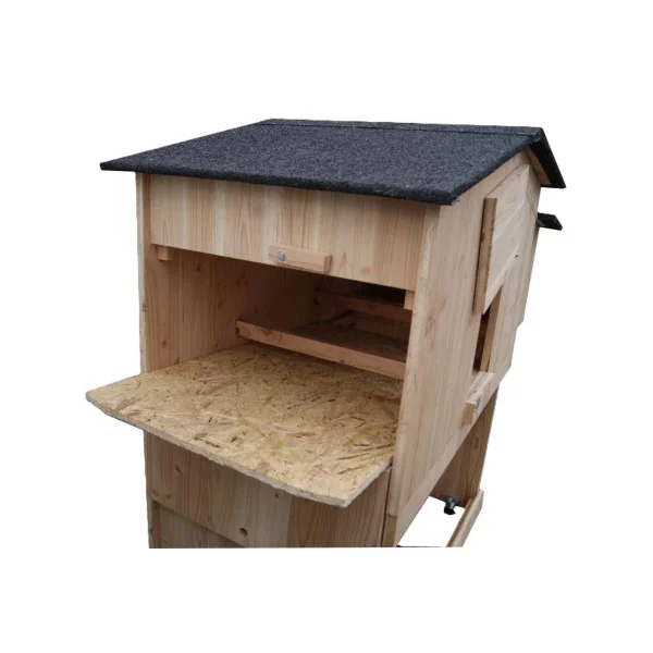 Poulailler 6 Poules Mika Douglas 19 mm Abri Poules Volaille Sans Enclos