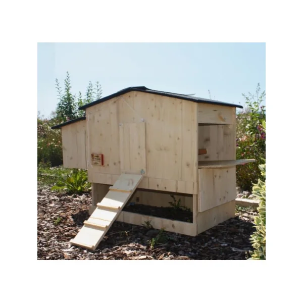 Poulailler 6 Poules Piou Epicéa 19 mm Abri Poules Volaille Sans Enclos