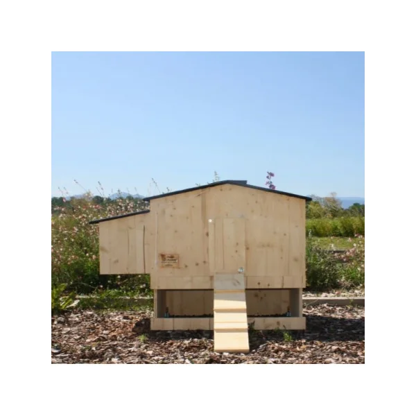 Poulailler 6 Poules Piou Epicéa 19 mm Abri Poules Volaille Sans Enclos
