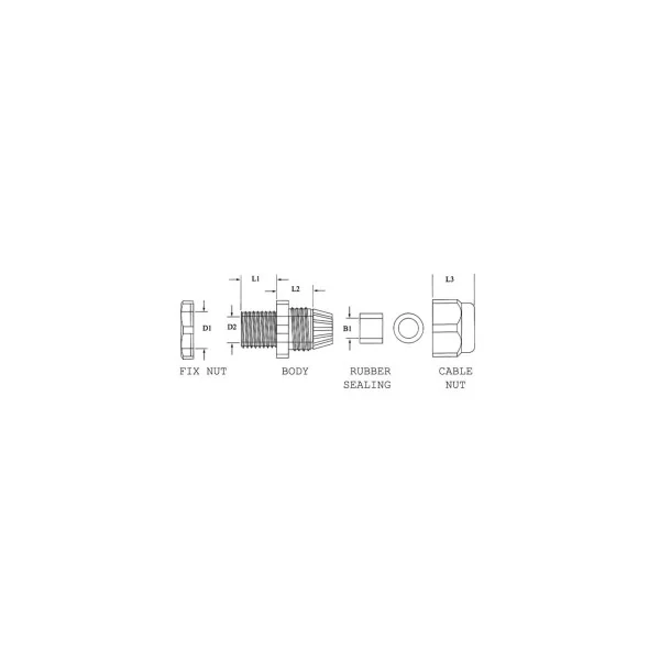 PRESSE ETOUPE IP68 METRIQUE 13-18mm (80120)