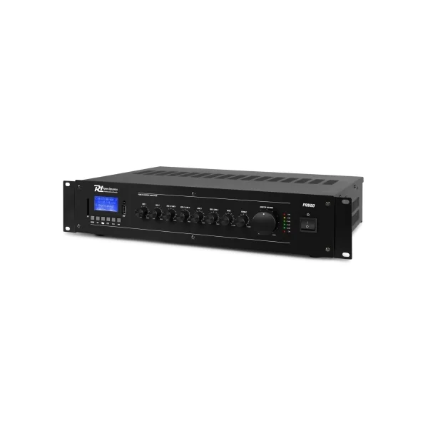 PRM60 Power Dynamics - Amplificateur de puissance mixer USB bluetooth 100V - 8 ohms 60W