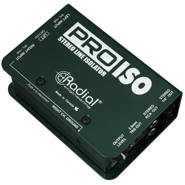 PRO ISO STEREO +4/-10dB