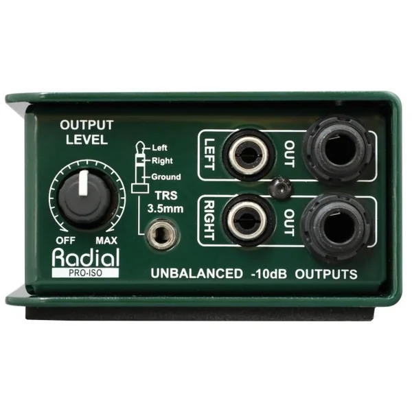 PRO ISO STEREO +4/-10dB