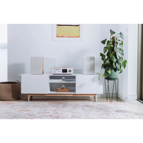 Pure Classic Stereo Hi-Fi System – DAB+, CD, Bluetooth, 100W, Egetræ