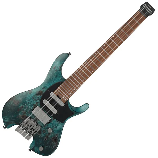 Quest Standard Q547PB COL 7-String - cosmic blue low gloss