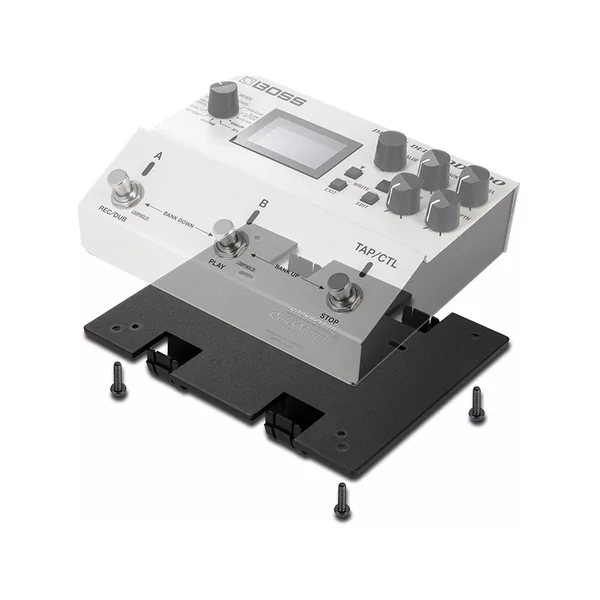QuickMount Type J1 for Boss DD-500, MD-500, RC-500, RV-500, Strymon Big Sky, Mobius, Timeline pedal