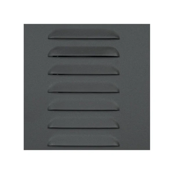 Rack 19 pouces 12U avec porte en verre et grille de ventilation sur roulette et pied