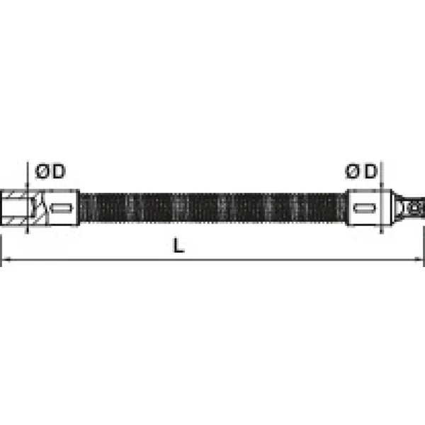 Rallonge flexible 1/4'' - MOB