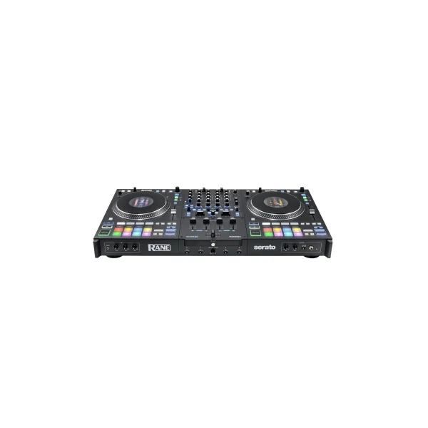 Rane DJ Performer Contrôleur DJ motorisé 4 voies, plateaux motorisés, stems Serato, 16 pads