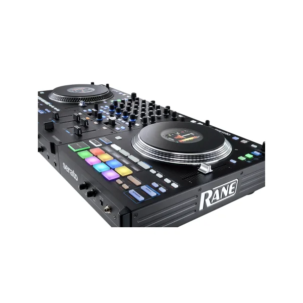 Rane DJ Performer Contrôleur DJ motorisé 4 voies, plateaux motorisés, stems Serato, 16 pads